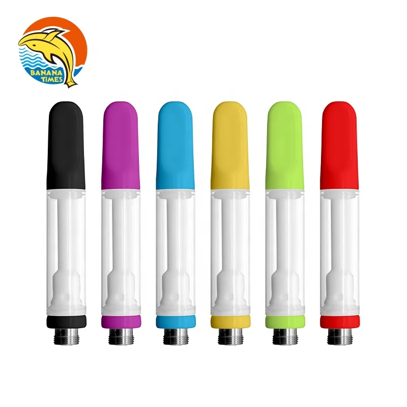 Pittsburgh Lab tested 1ml lead free 4 holes 510 cartridge press USA packaging empty ceramic vape cartridge 0.5ml