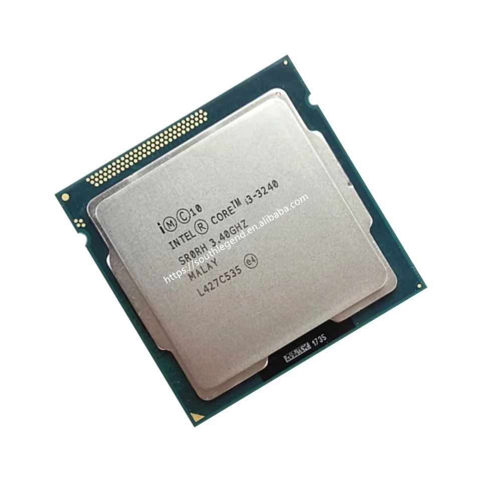 Factory Wholesale i3 3240 CPU Processor Original Brand Gaming CPU High Quality Used CPU Processor for Intel