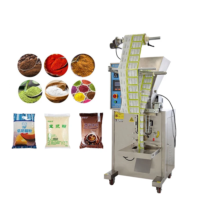 Horizontal auger automatic vertical multi- function auto powder salt sugar packaging machine