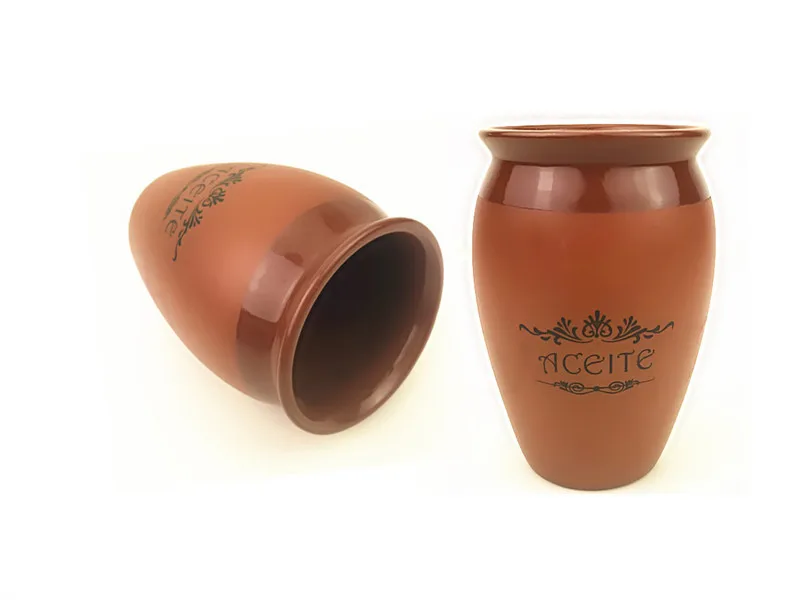 Traditional Handmade Tea Coffee Cup Ceramic Earthen Mexican Red Clay Authentic Cantarito De Barro Fiesta Jarritos Mexicanos