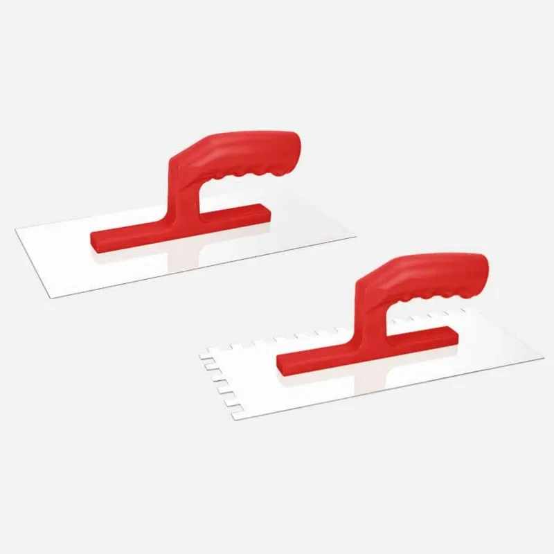 High Quality Durable Using Various Good Strong and Durable Use Smooth Serrated Blade Plaster Trowel With Rubber Handle