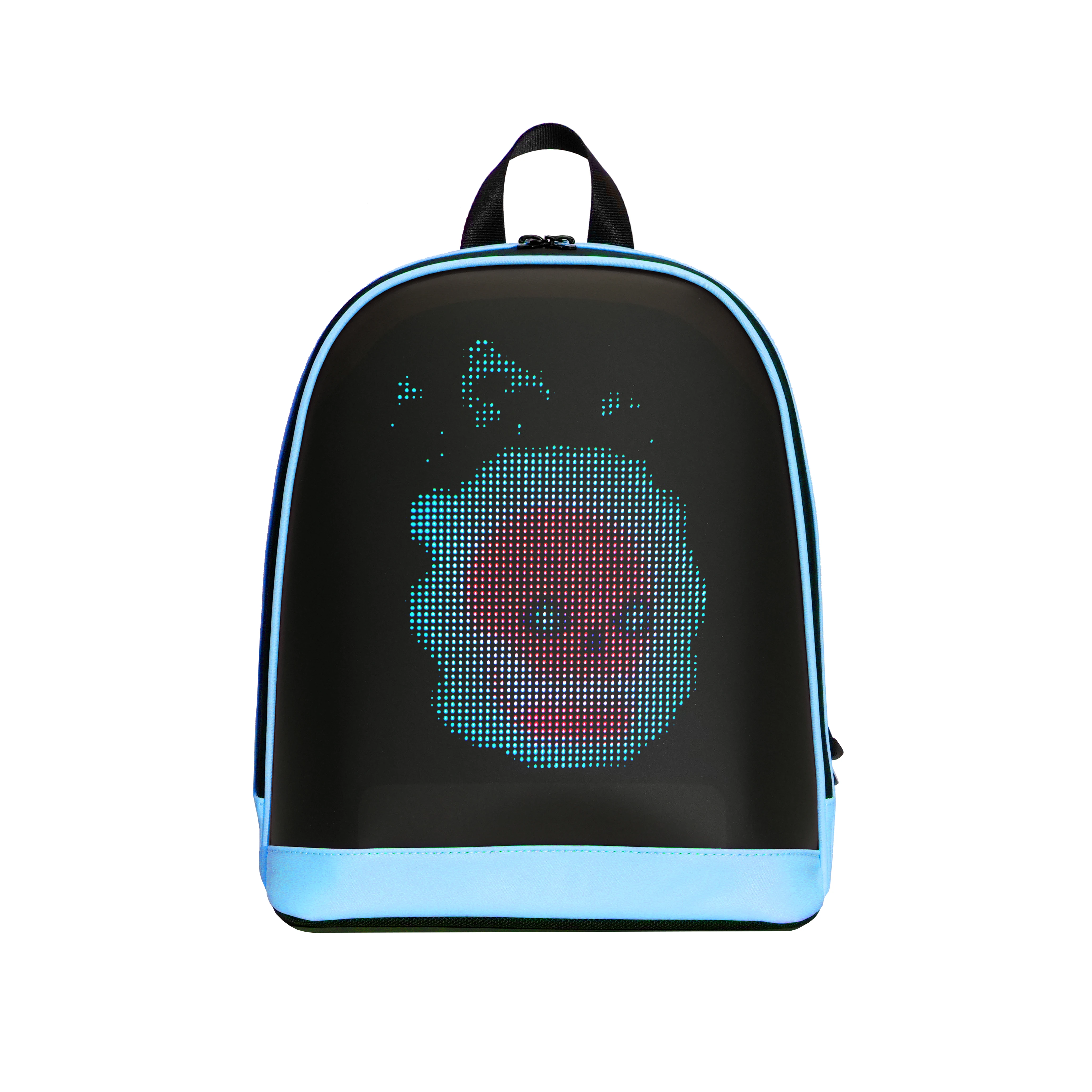 LOY LED Backpack Children School Bag Fashion Super Bags with Screen 13inch Waterproof for Women Designer Ladies and Kids T7
