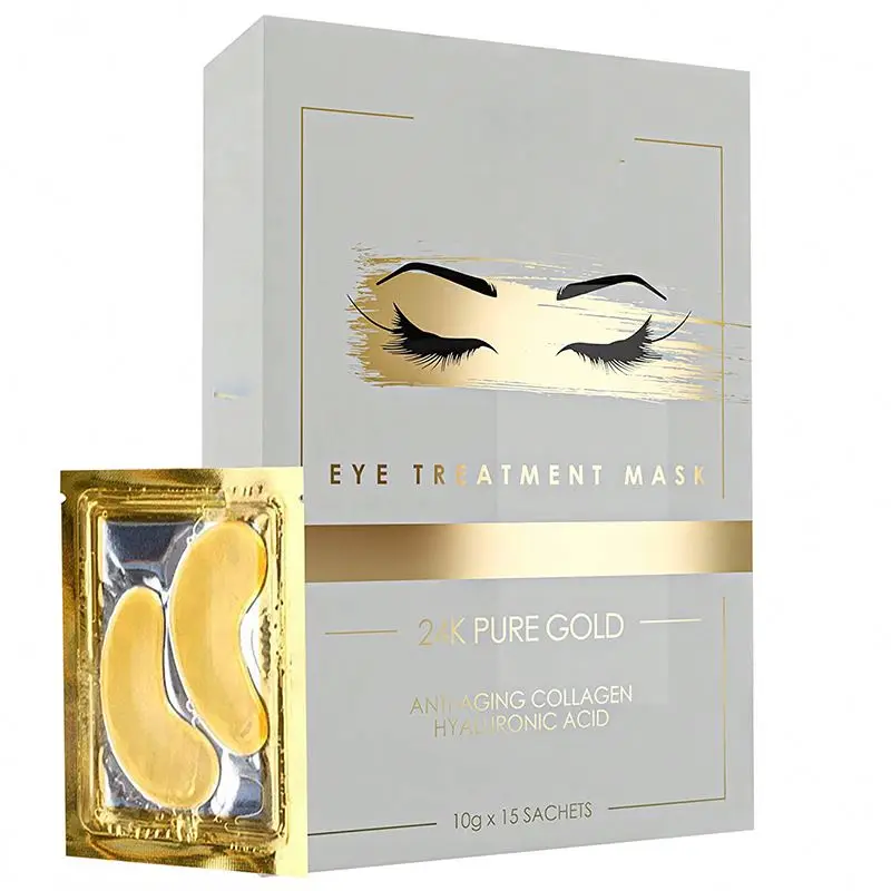 oem OEM Under treatment custom Korean skincare eye mask patch brightening hydrogel beauty gel patches for dark circles