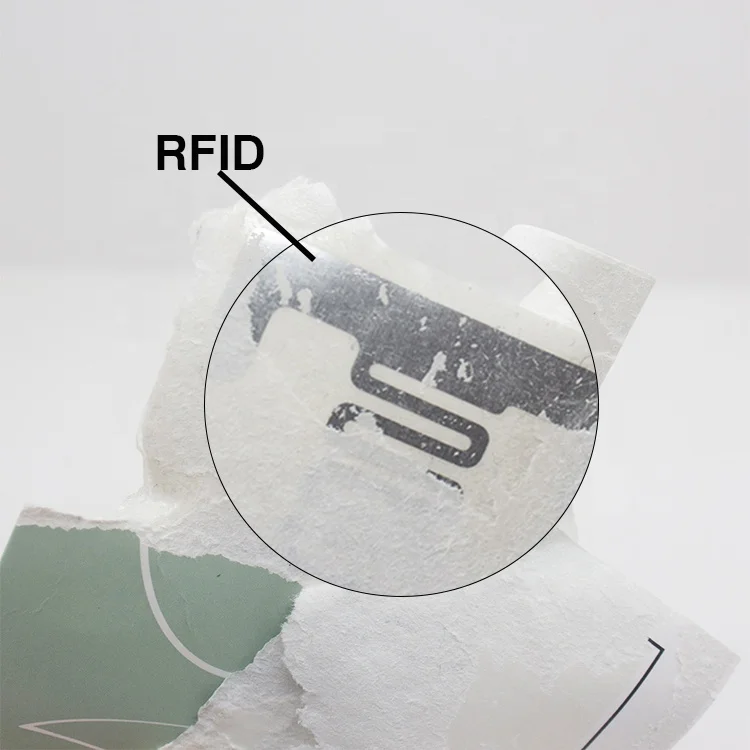 Hangtags Wholesale Customized Brand logo Paper 860-960mhz UHF Long Range RFID Clothing Tags for Garment Shoes