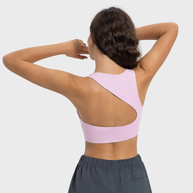 Sports Bra Running Yoga Fitness Shockproof Unique Design On The Back Bra Gym Shark Sports Bra For Girls