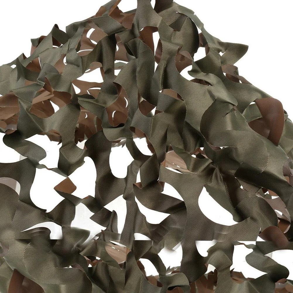 Camouflage Net 4X2.5/5X2.5/10X1.5M Wide Camouflage Camo Netting Bulk Roll Decoration Sun Shade Net