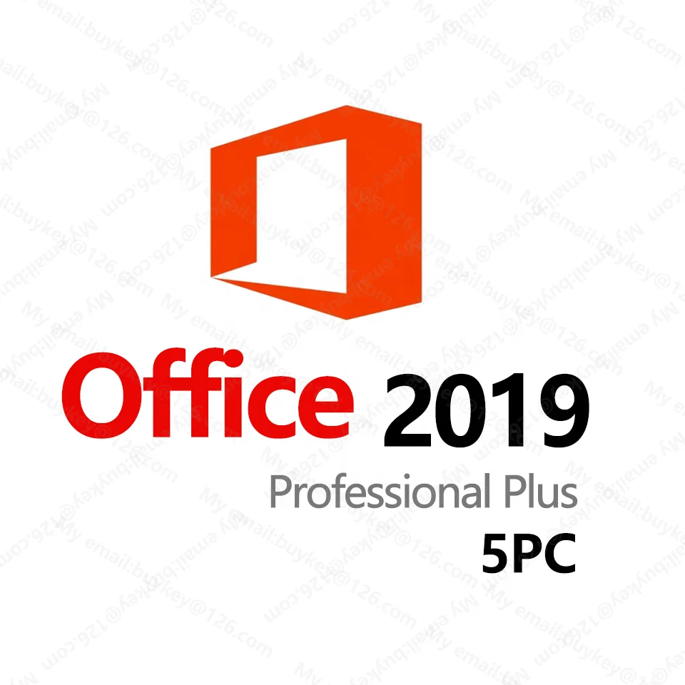 OFFICE 2021 5 User Global office 2019 pro plus  license key  Office 2019 Professional Plus  license key  band key by email