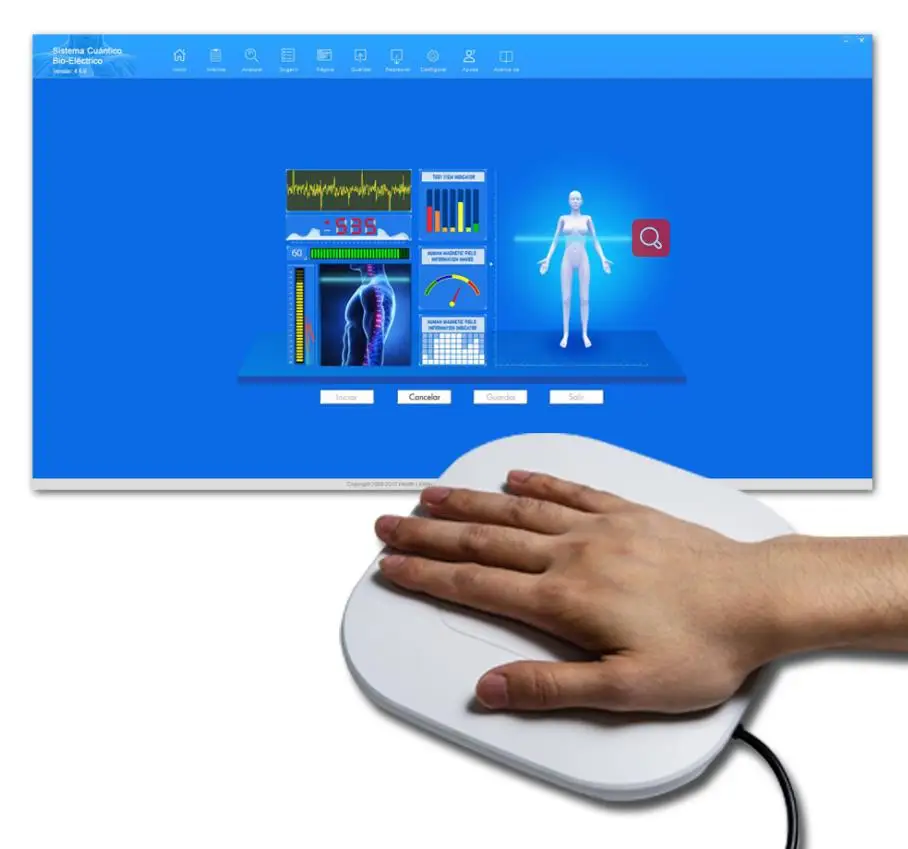 Raysin 8th Generation Quantum Resonance Magnetic Analyzer for Body Health Check Quantum Magnetic Health Analyzer