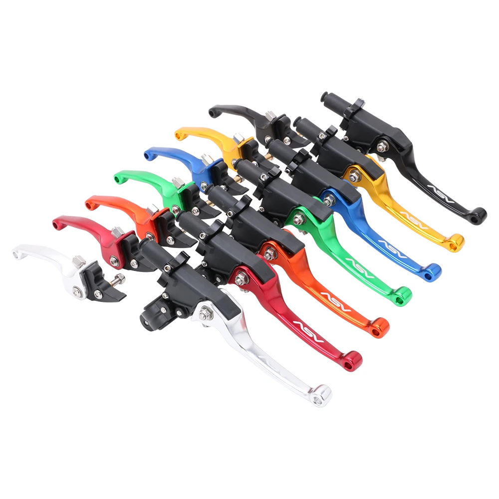 JFG CR CRF YZF WRF KX KXF RM RMZ CNC ASV F3 Motocross 22mm Brake Clutch Levers Foldable