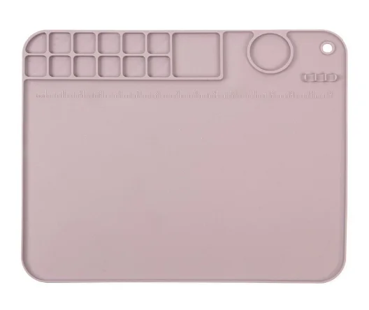 Silicone paint mat personalized custom art craft mat for kids lovely color dinning table water silicone paint mat