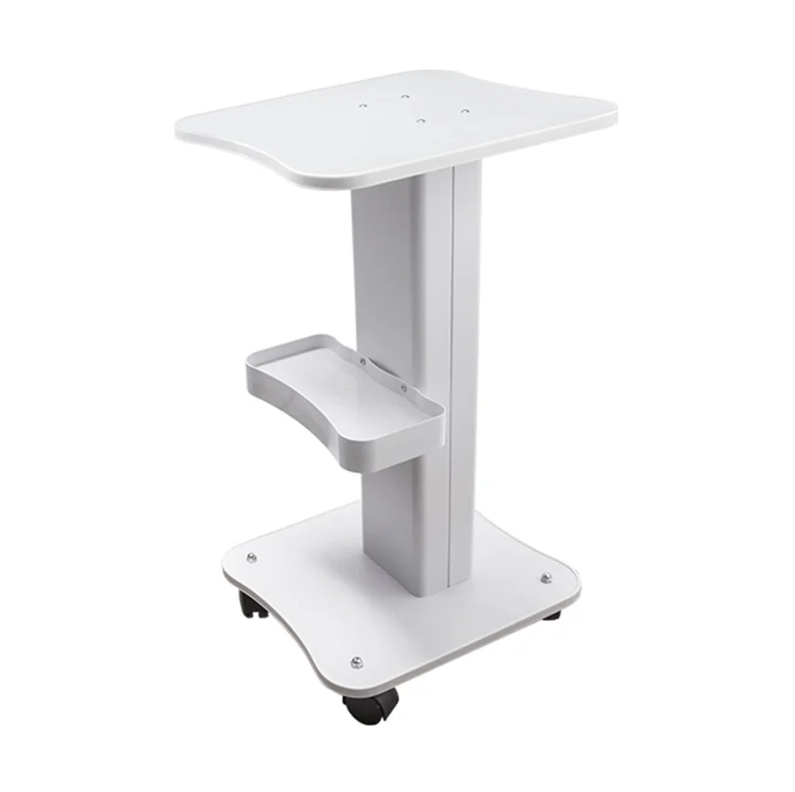 2023 Low Price Rolling Salon Trolley Aluminum Abs Assembled Cart For Rf Cavitation Ipl Laser Salon Spa Trolley Beauty Machine