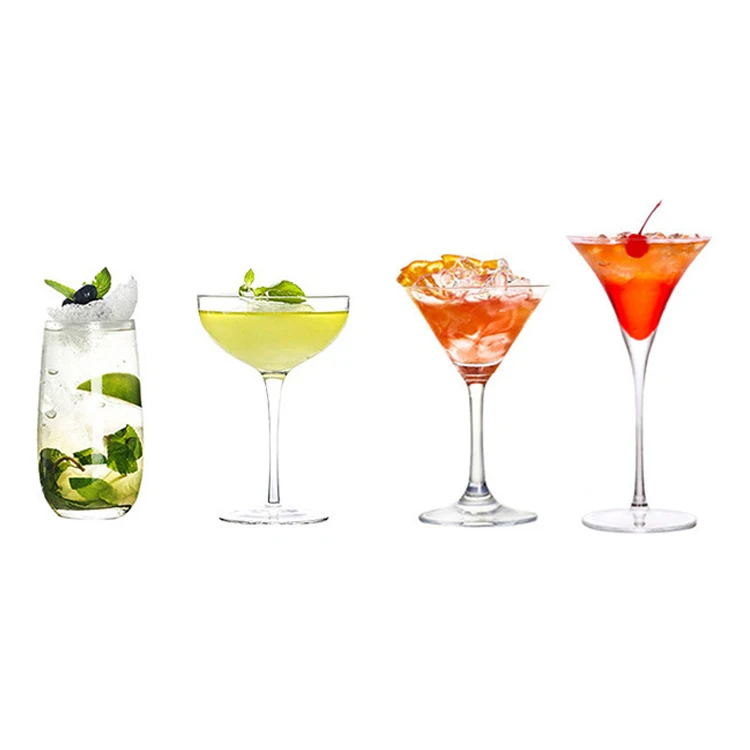 Creative Glass Cocktail Glass Personality Bar Martini Goblet Set Champagne Glass