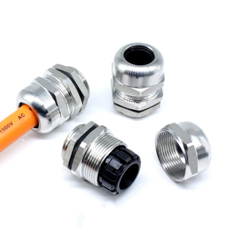 Glands Nylon Waterproof Metal Ip68 Plastic Connector / Steel Stainless Thread Type Strain Relief With M Brass Cable Gland Pg 29
