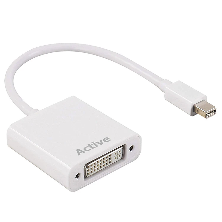 High Cost Performance wholesale Active Adapter Abs Displayport Cable Mdp To Dvi Converter
