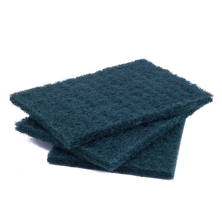 DH-C2-11 2021 Top selling Household 15*10*0.8cm Cleaning Sponge abrasive scouring pad