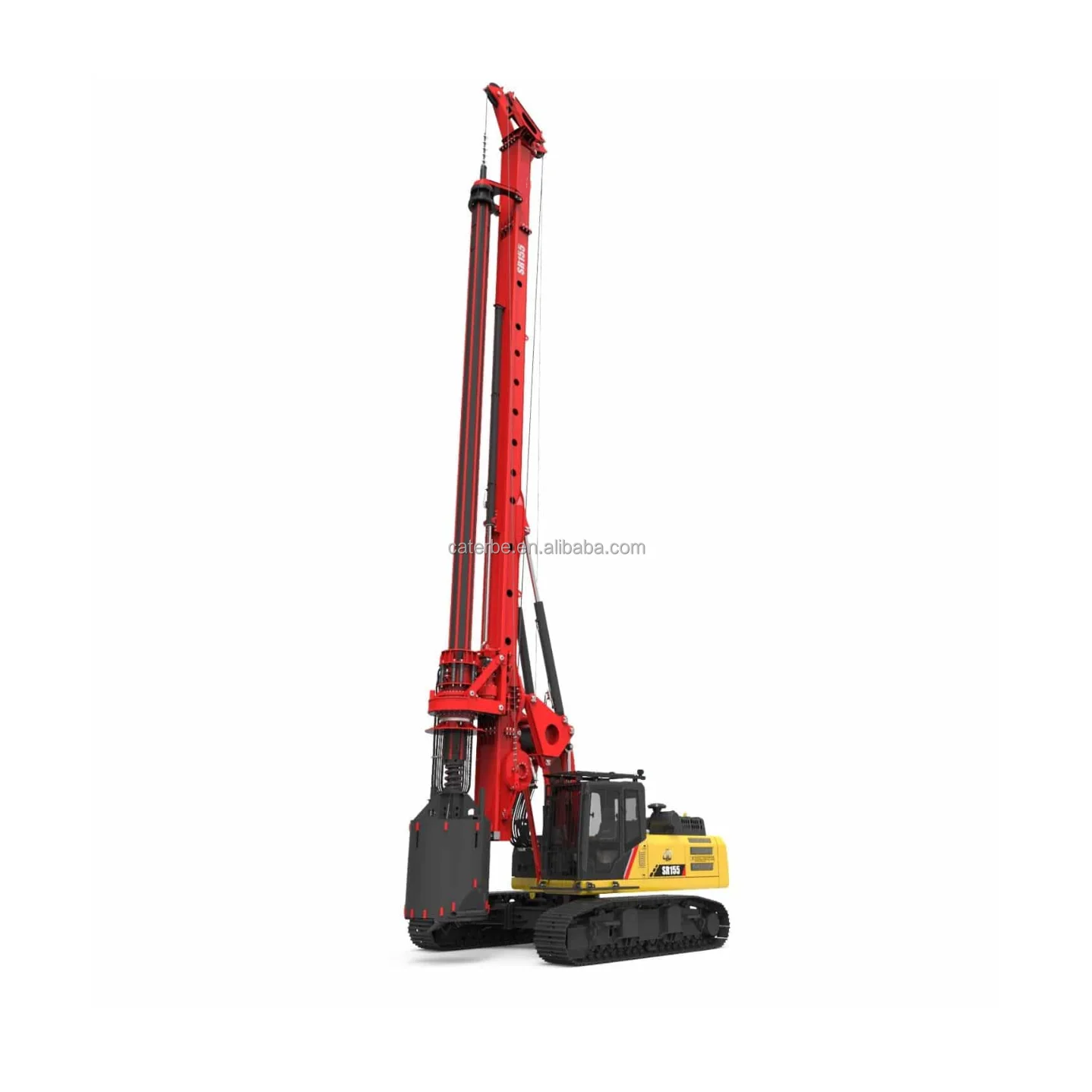 SR235S Piling Machines Crawler 81t Rotary Drilling Rig With Efficient and Flexible Operation