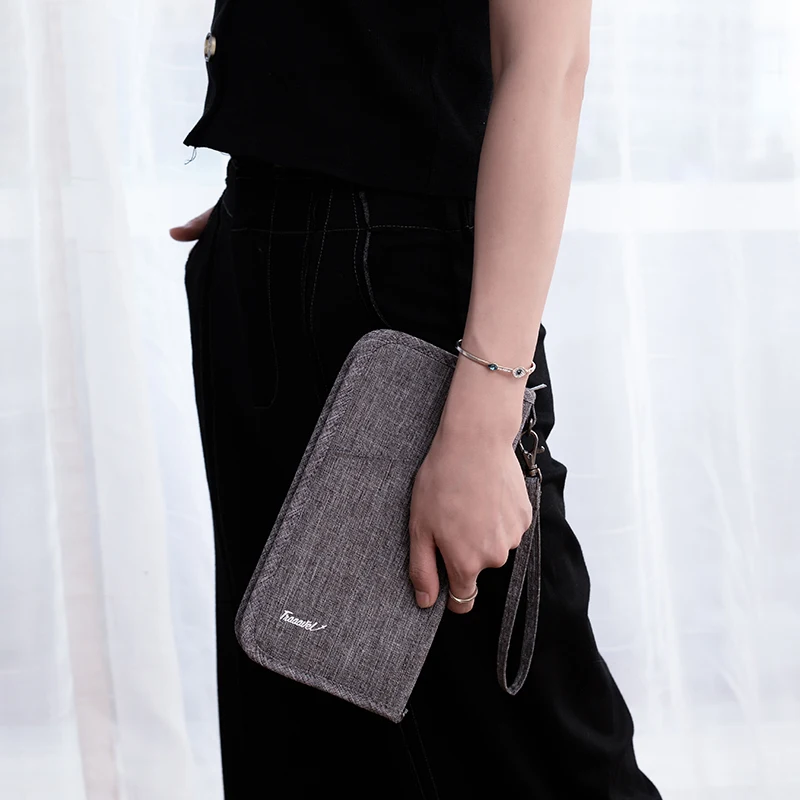 
Cationic 300D Waterproof Oxford cloth Large Capacity Card Package Money Bags Wallet 