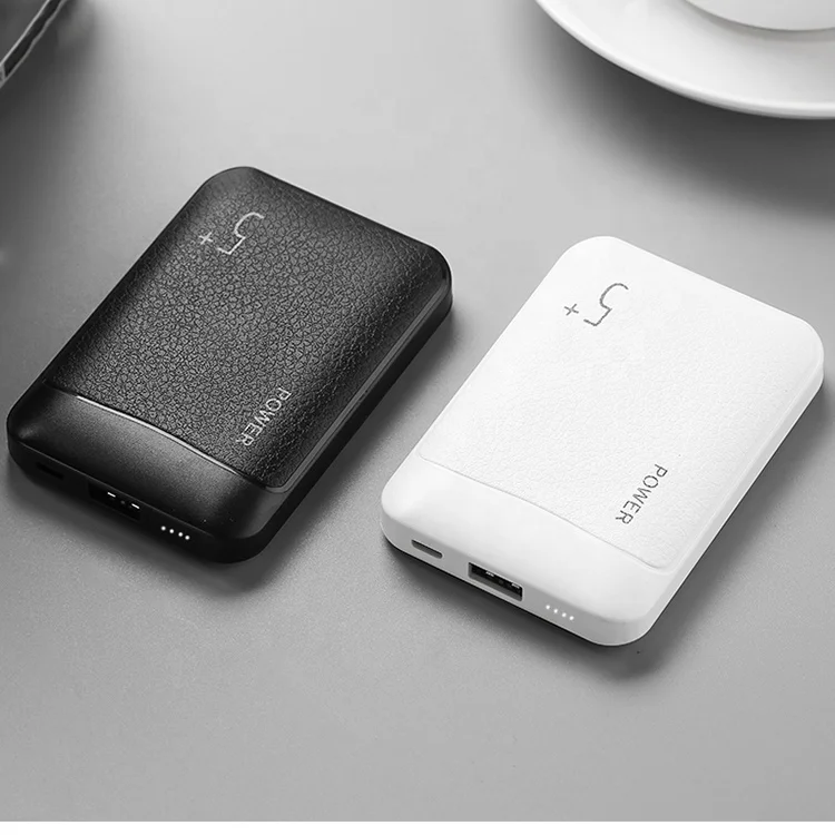 2019 new model Mini Portable 5000 mAh Mobile phone battery Power Bank