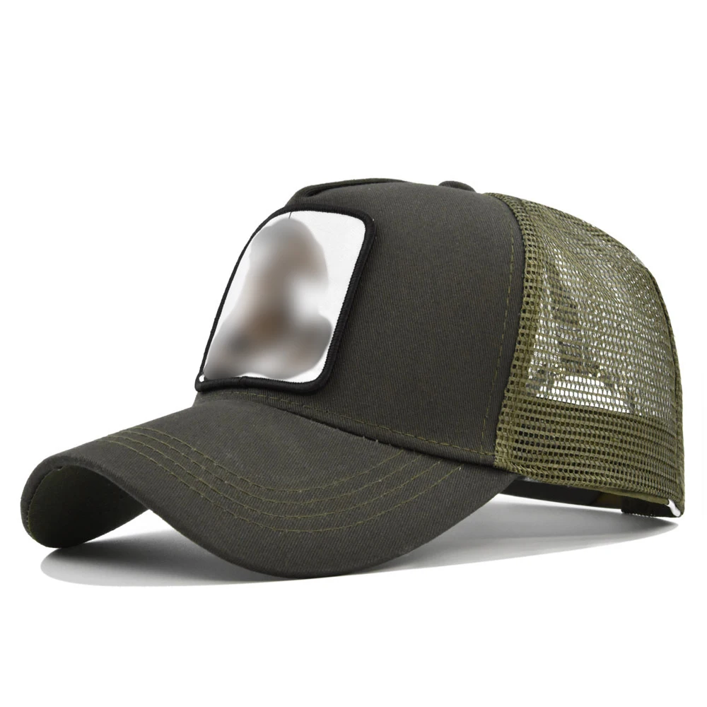 Most Popular OEM Sublimation Horse Animal Mesh Cap Custom Baseball Hats Wholesale Trucker Hat Cap