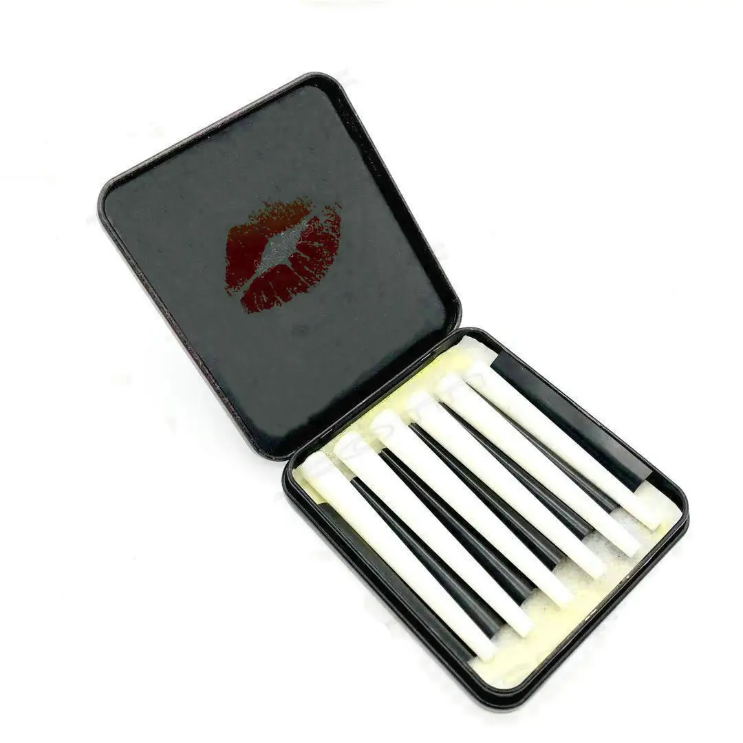 OEM/ODM Hinged Recyclable Tin Box with Metal Holder for 6 Packs Cigarettes Pre-rolls Tobacco Metal Packaging