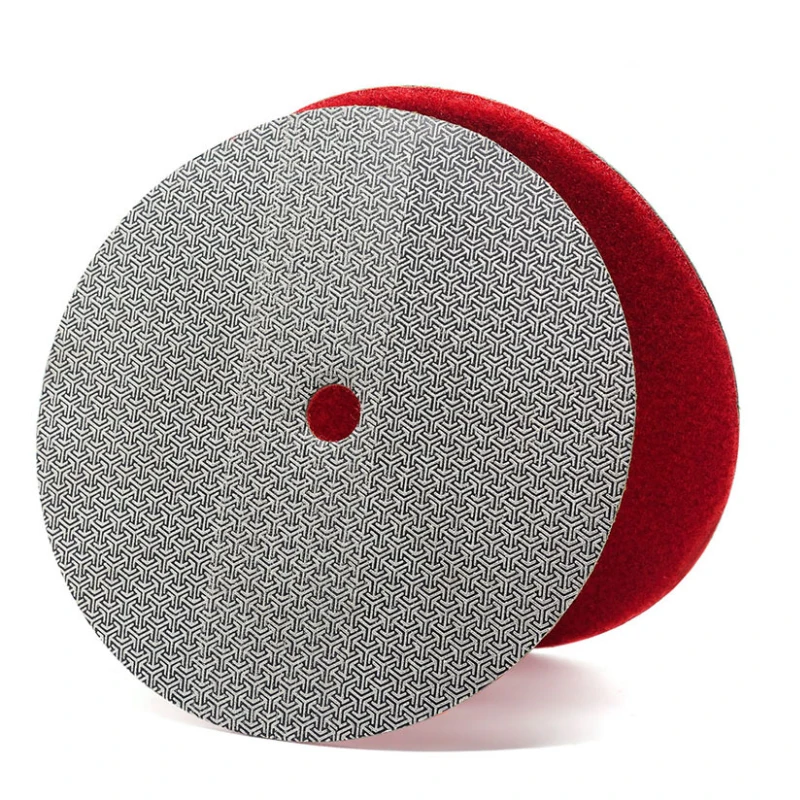 100mm 4 inch 100grit  Electroplated diamond hand polishing pad grinding disc