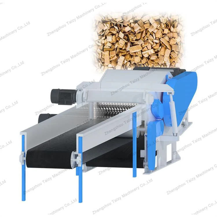 wood drum type electric chipper shredder machine