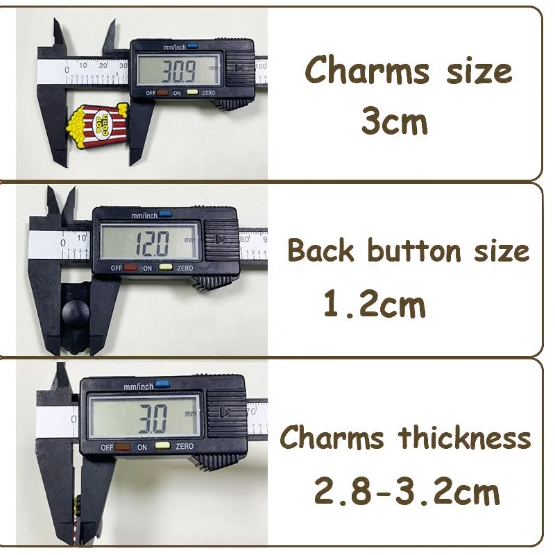 2024 New Design Accepts Custom Soft Rubber Buckle PVC Plug Portable Popular Footwear