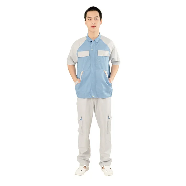 Factory direct sales Anti-static factory electrician uniform mechanic safety overalls