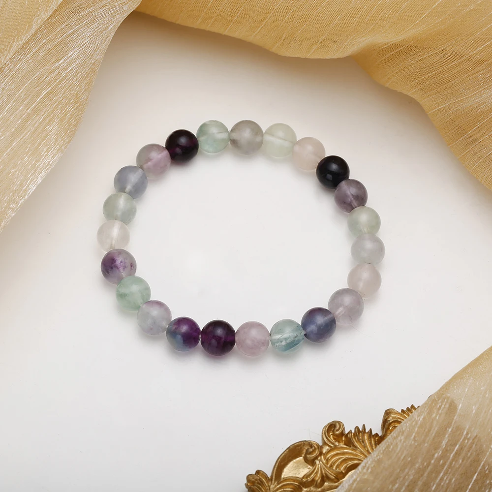 Браслет Morganite DIY бесплатный цвет карамельные цвета Хрустальная нить Сувенирные ювелирные изделия