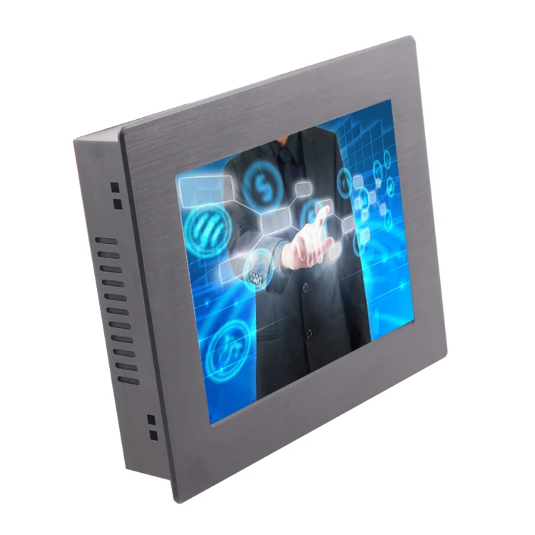 DC 24V Power supply 12inch Smart Touch Screen Monitor Industrial Panel Mount DVI H-D-MI Monitor