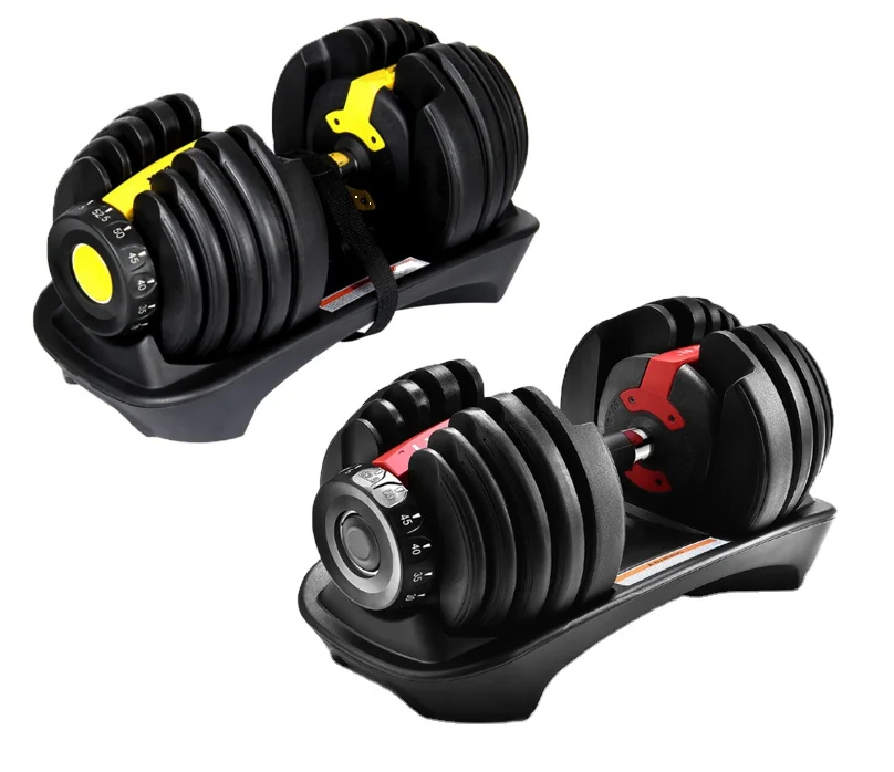 Home dropshippers dumbells 24KG manubri regolabili 40kg adjustable dumbbells bumper barbell pair