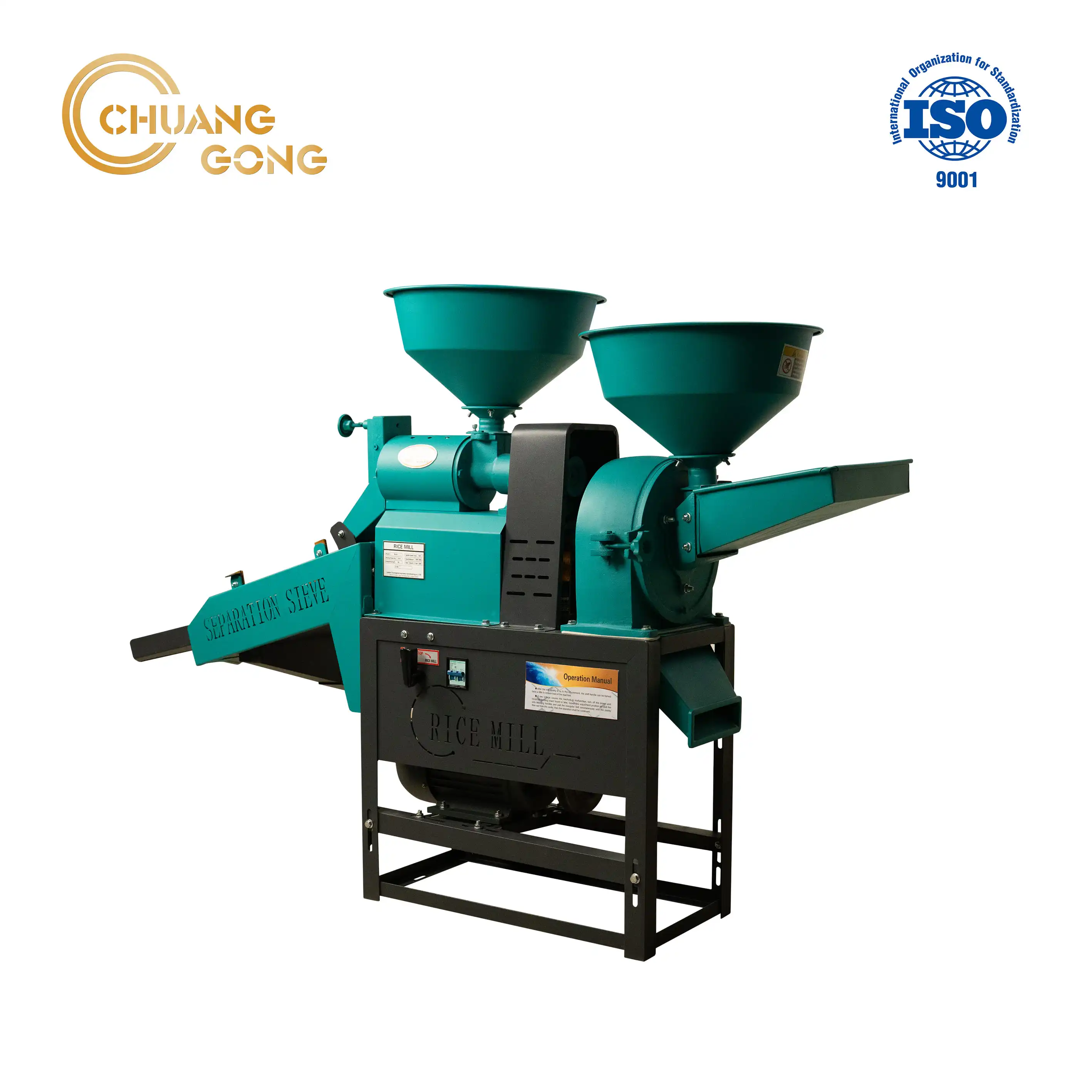 
Chuanggong three layer vibratory screen combined rice mill with flour mill in Thailand 6N40-9FC20 for sale 