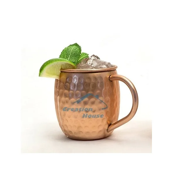  Copper With Brass Handle Moscow Mule Beer Mugs