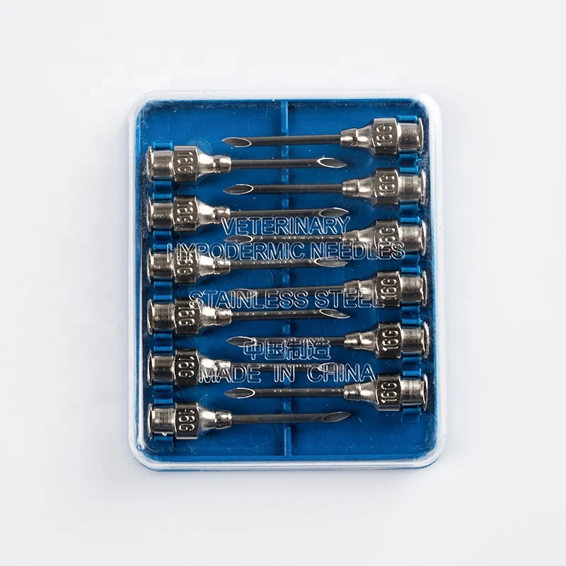 Disposable Veterinary Syringe Needle Veterinary Stainless Steel Injection Needles