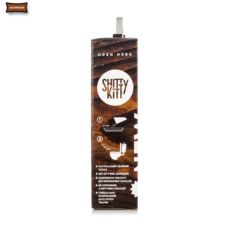 Environmentally Friendly & Dust-Free Recycled Newspaper Cat Fine Litter for Wholesale Purchasers