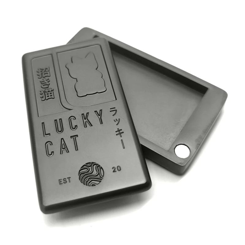 Magnetic Refill 15 ml Metal Brass Case for Perfume Roll on