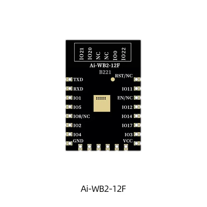 WiFi Bluetooth BLE two-in-one module Ai-WB2-12F Serial Port Transparent /P2P with ESP-12F