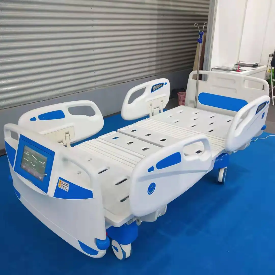 High-quality Multi-function Hospital Bed with Weighting Scale ABS Thrombolytic Bed