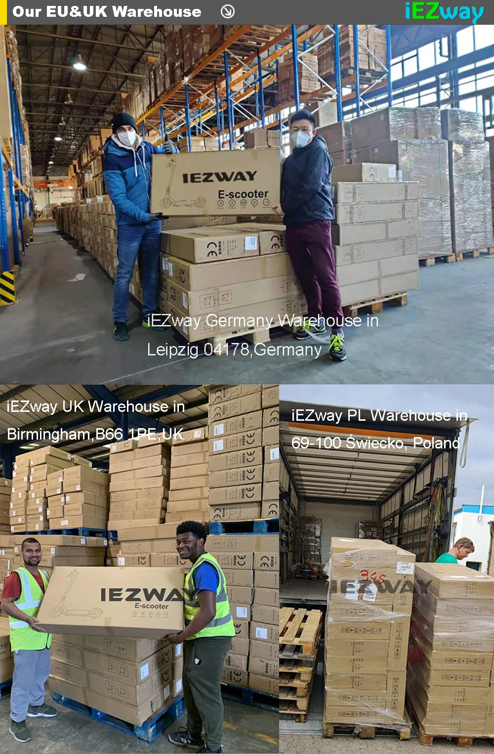 Our UK & EU Warehouse