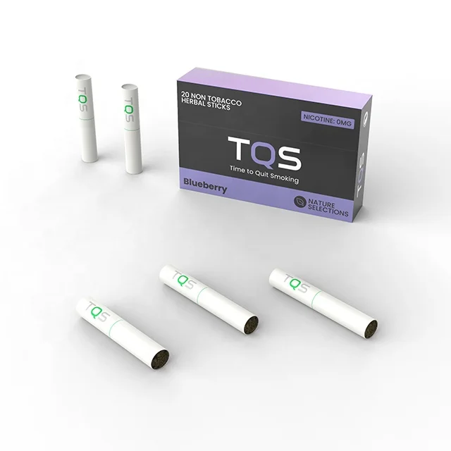 newest Time to Quit Smoking TQS heating no burning dry herb vaporizer sticks used with all heatig device