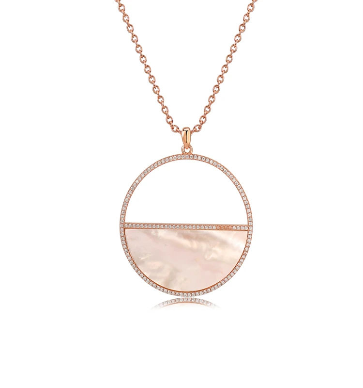 2024 Jingjing Hot Selling Custom Cooper Brass 14K Yellow Gold Heart Jewelry Fashion Malachite Necklace Pendant for Women