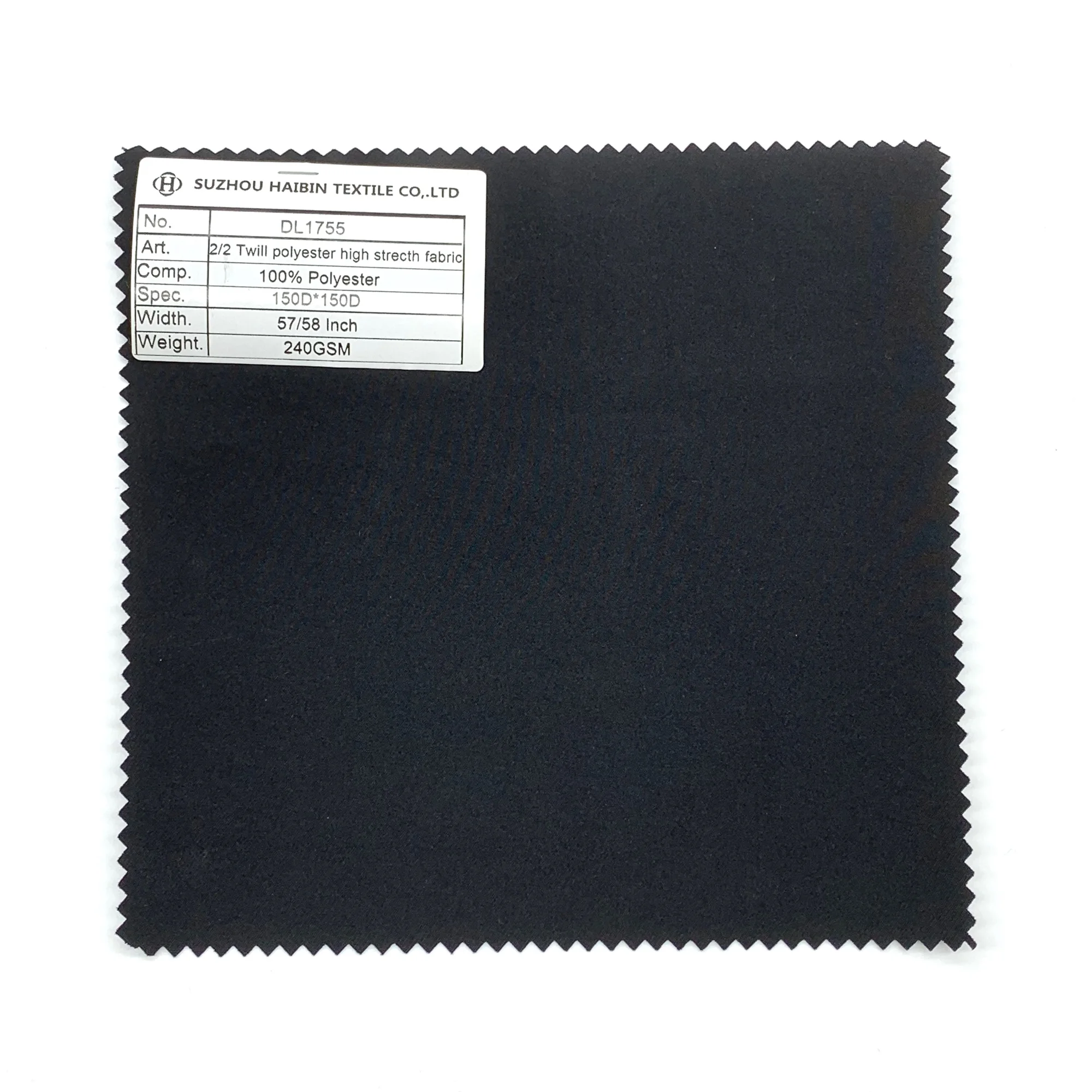 Stretch Fabric Twill Polyester High Strength and toughness  Fabric For Bag/ Training Clothes