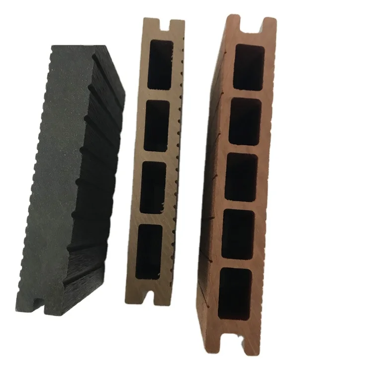 Экологичное наружное деревянное Композитное напольное покрытие из ДПК, водонепроницаемая садовая напольная плитка