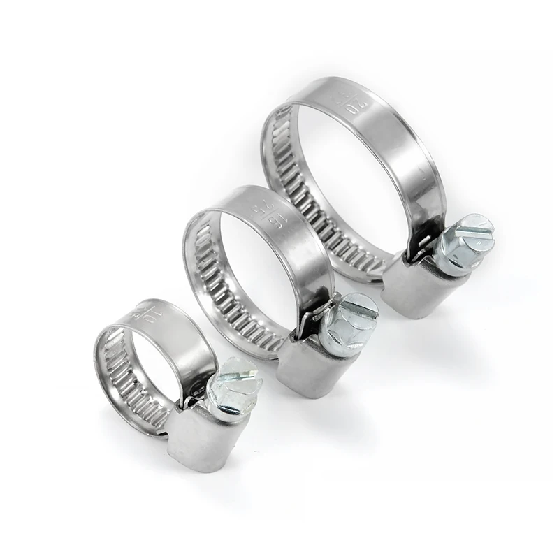 Industrial Automotive Radiator Adjustable Stainless Steel Cast Iron Spring Tube Pipe Clamp 4 Inch Hose Clamp for pvc Pipes