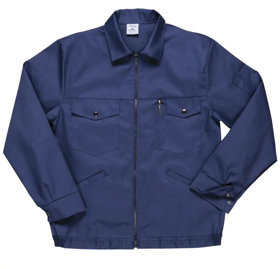 China Supplier Manufacturer Fr Comfort Anti Fire En 11612 Aramid Arc Flash Protective Suit worker jacket