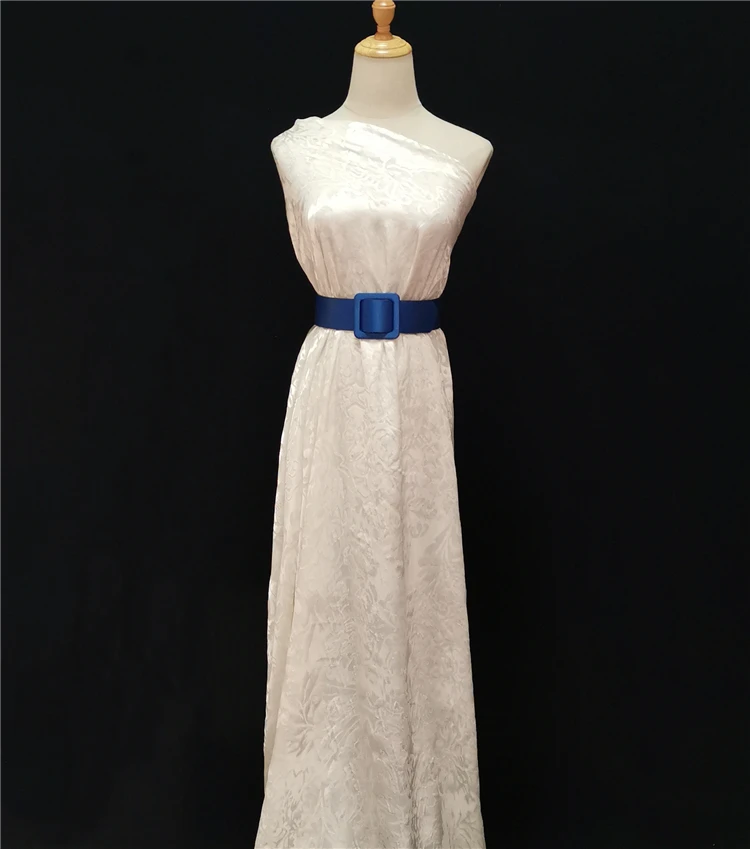 
Bridal Fabric Silk Rayon Burnout 19mm Burnout Fabric for Wedding Dress Women Clothing 