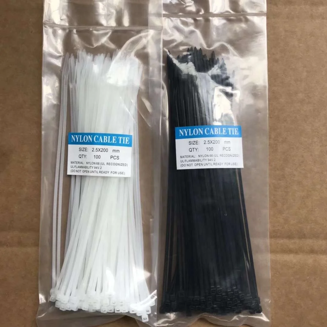 Лучшая цена экономичные и эффективные пластиковые нейлоновые кабельные стяжки самоблокирующийся пластиковый на молнии проволочные