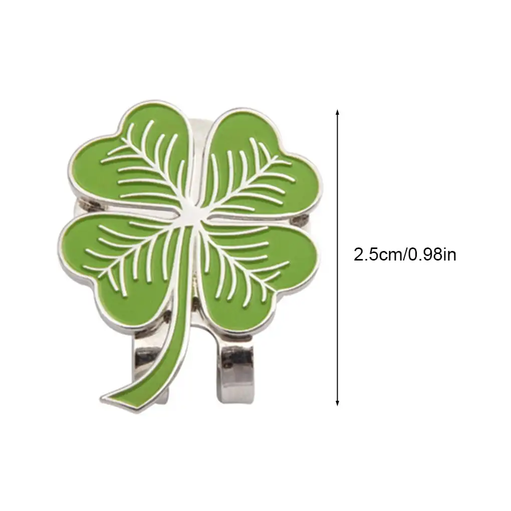 Hot Selling Oem Casting Golf Ball Marker With Magnetic Hat Clip Wholesale Price High Quality Clover Ball Marker For Export