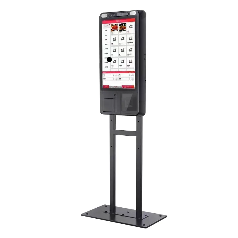 KFC restaurant self-service ordering 32 inch touch screen fast food self-service ordering kiosk