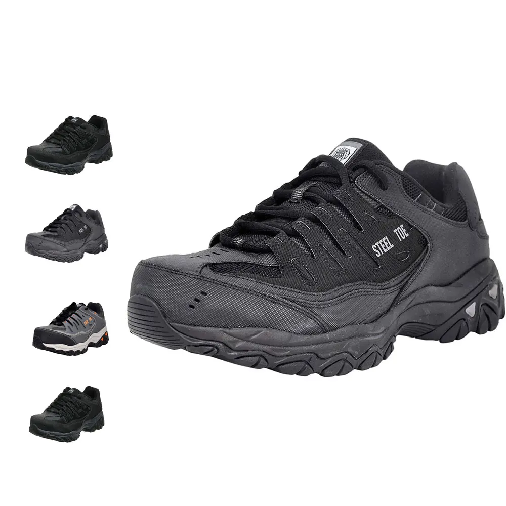 Кроссовки со стальным носком для мужчин и женщин защитная обувь промышленного строительства антистатические Нескользящие рабочие ботинки (1600706639434)